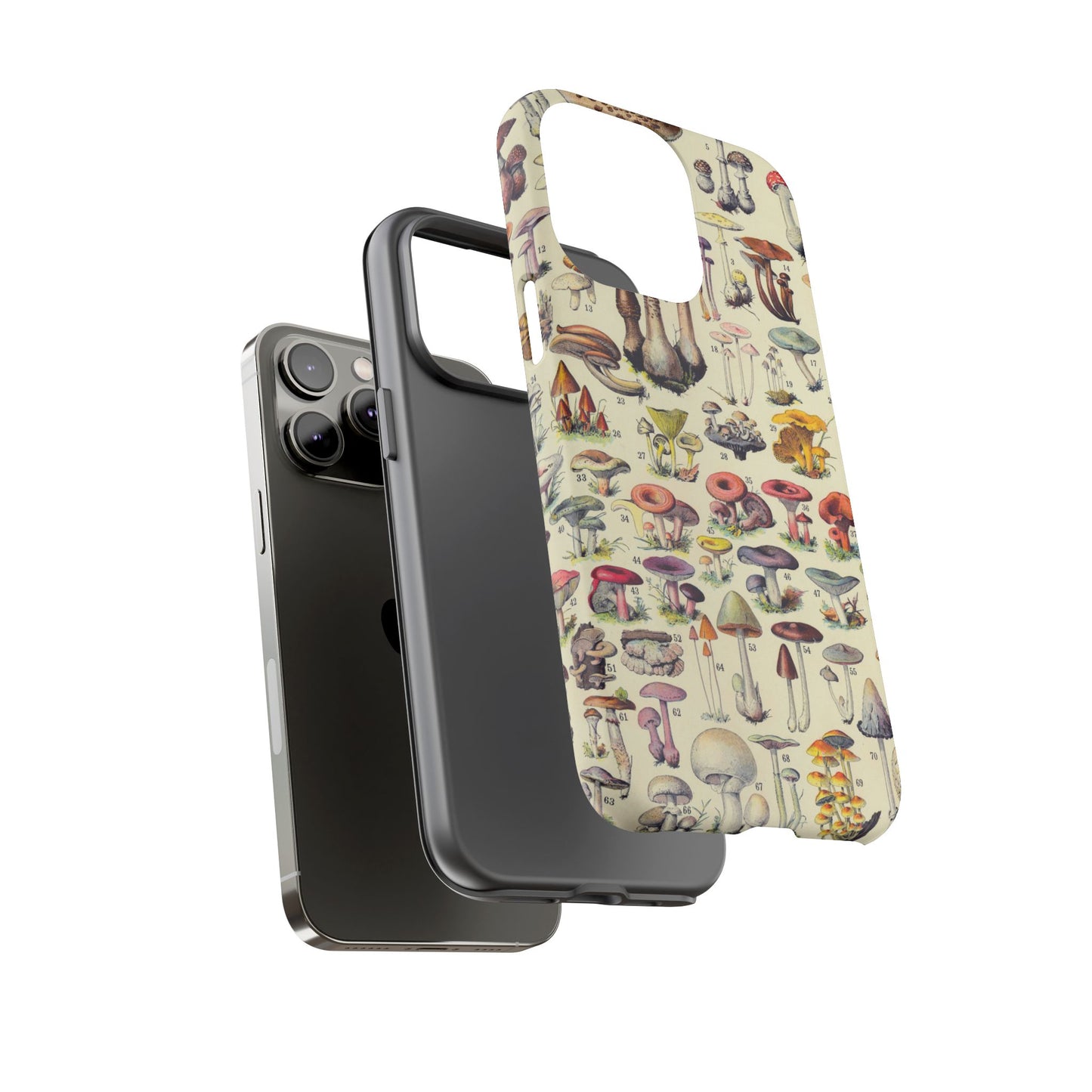Antique Forager Fungi iPhone Case