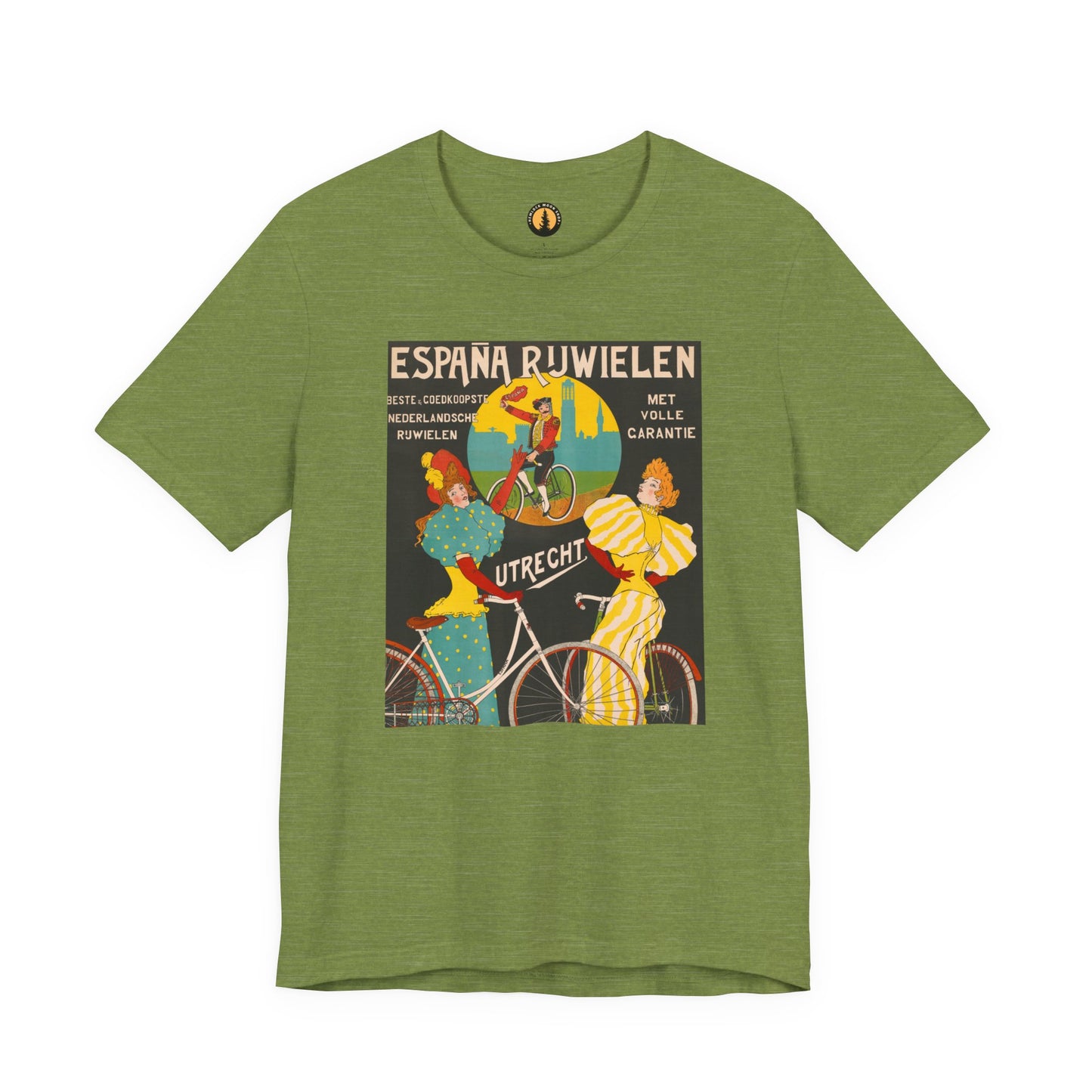 Retro Dutch Bicycle Tee | España Rijwielen Poster (1912)