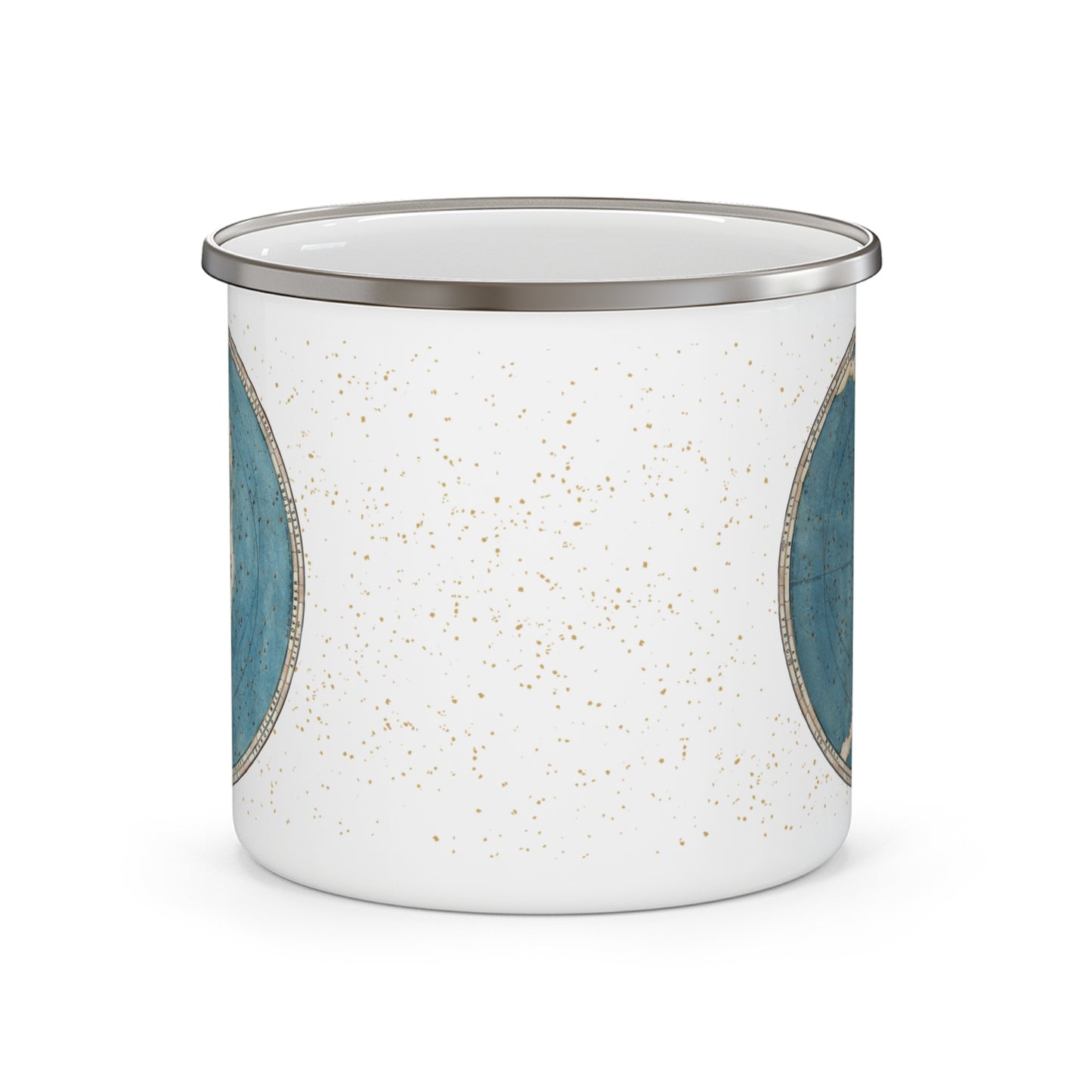 Celestial Star Map Enamel Camping Cup
