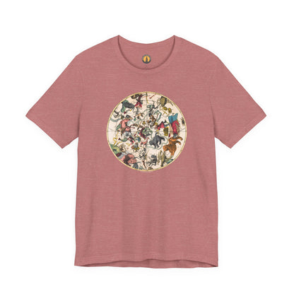 Northern Constellations Antique Map Tee