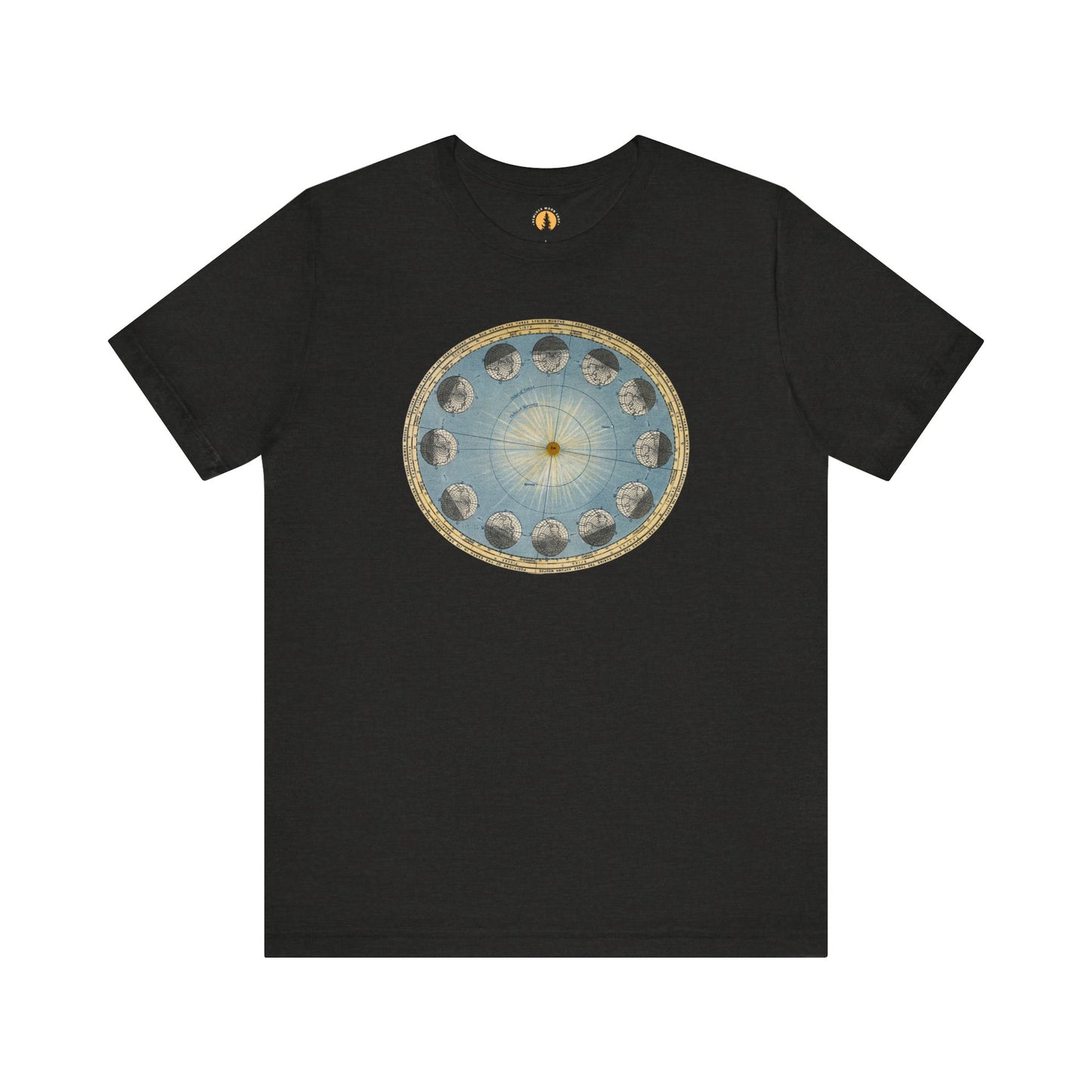 Earth's Orbit Vintage Astronomy Art Tee