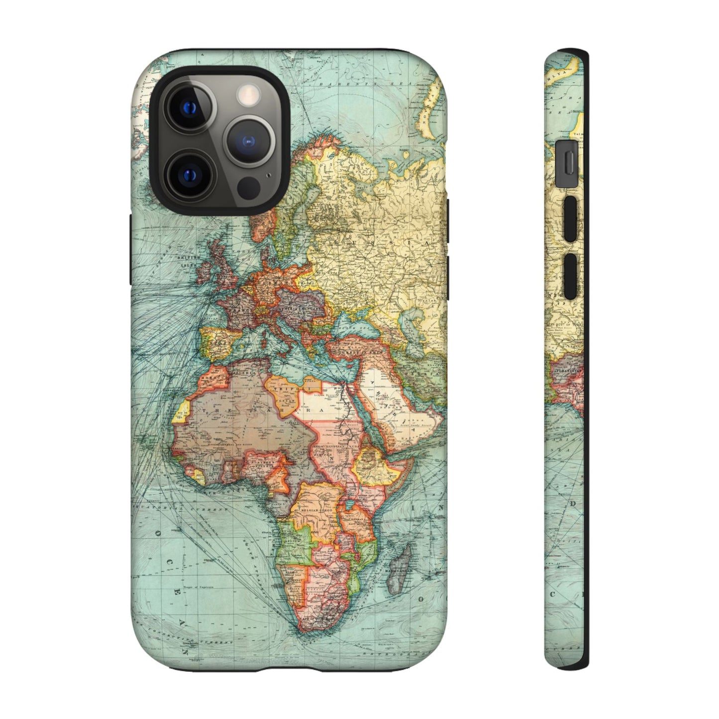 World Map iPhone Case