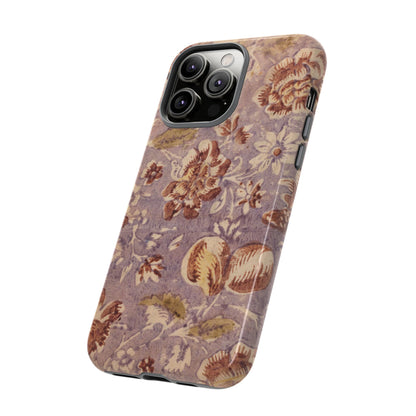 Vintage Lavender & Rose Fruit & Floral iPhone Case