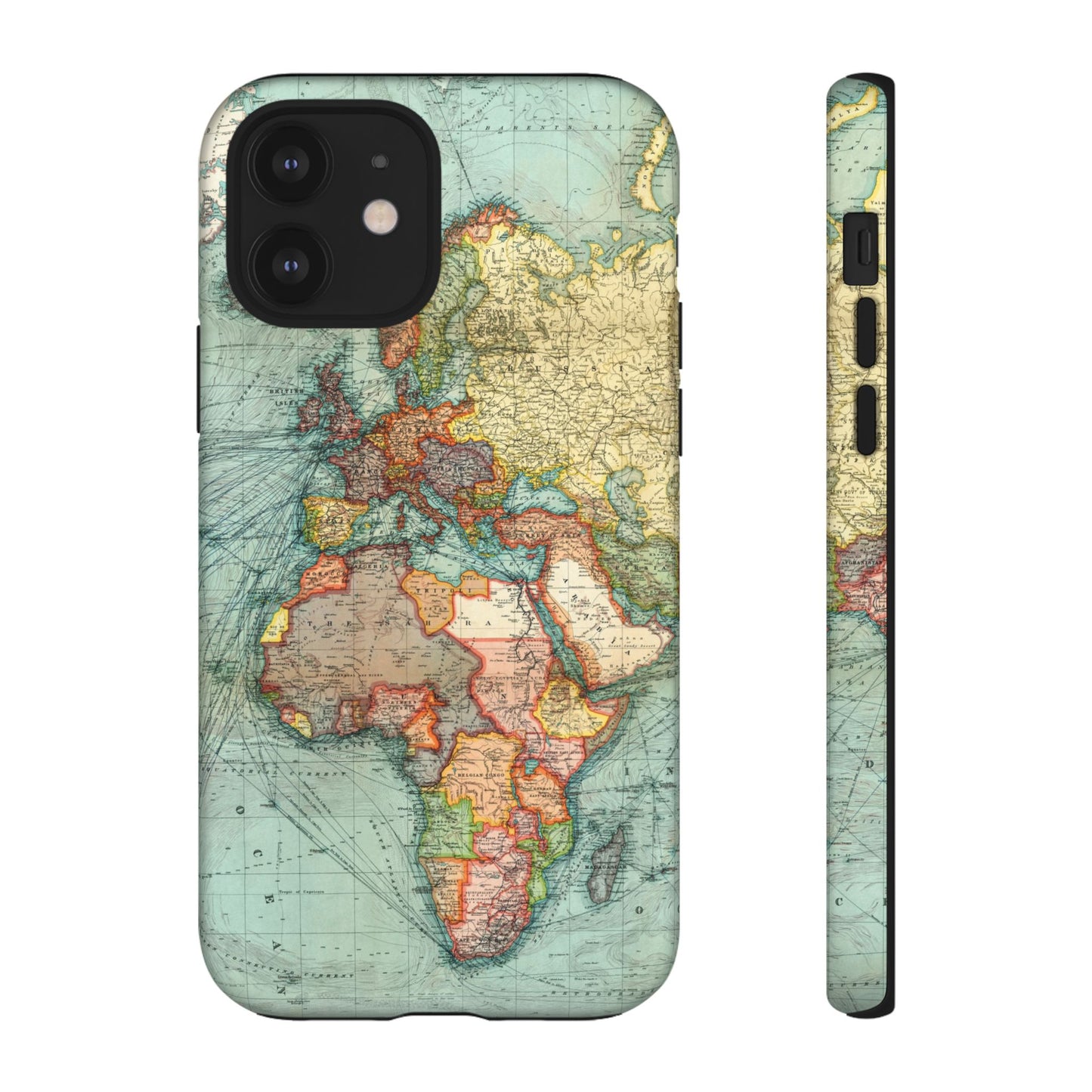 World Map iPhone Case