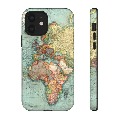 World Map iPhone Case