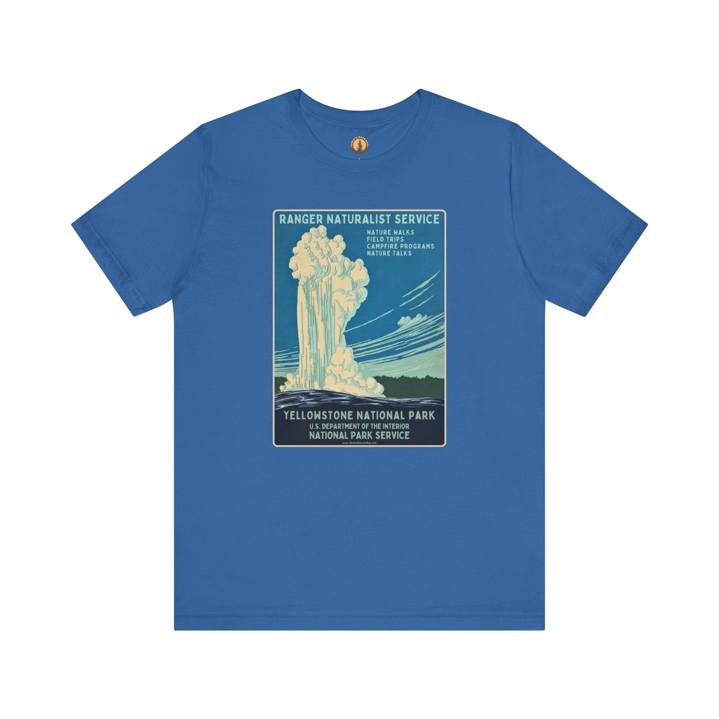 Yellowstone National Park Vintage Art Tee