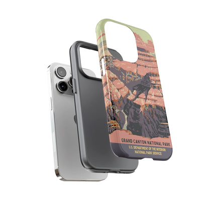 Grand Canyon National Park Retro iPhone Case