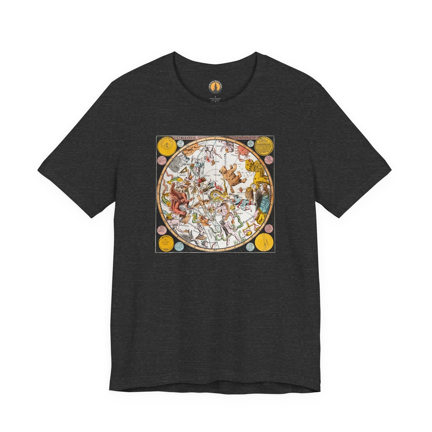 Constellations Vintage Star Map Tee