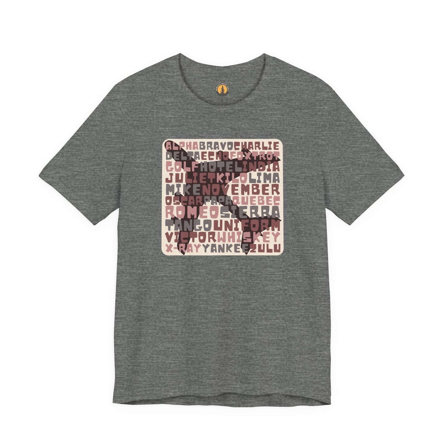 Pink Alpha Bravo Charlie Tee