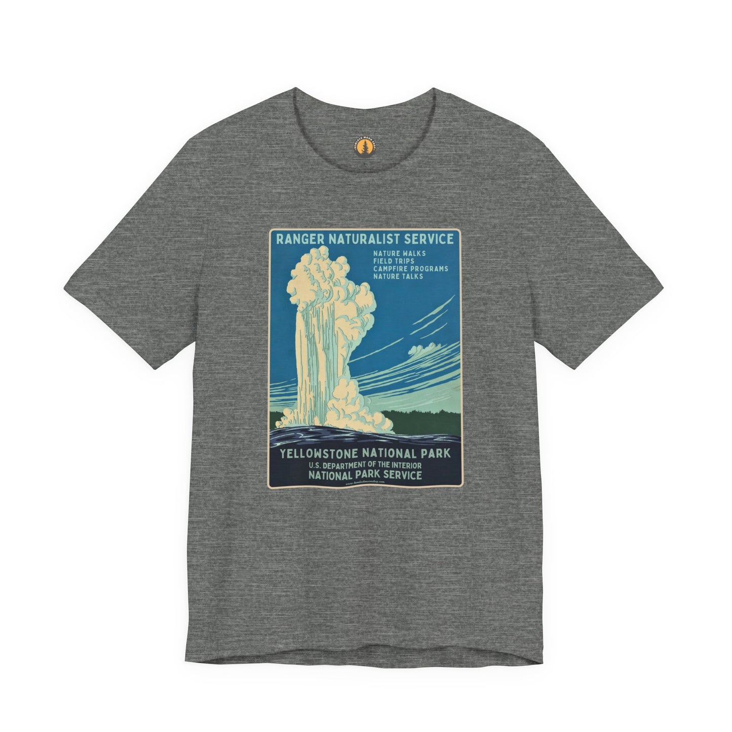 Yellowstone National Park Vintage Art Tee