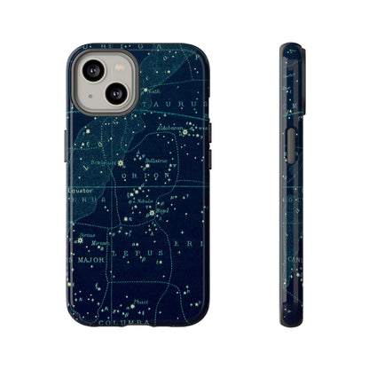 Stargazer Orion iPhone Case | Vintage Constellations Map