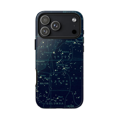 Stargazer Orion iPhone Case | Vintage Constellations Map