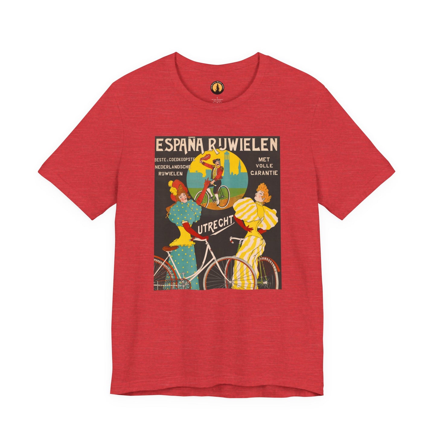 Retro Dutch Bicycle Tee | España Rijwielen Poster (1912)