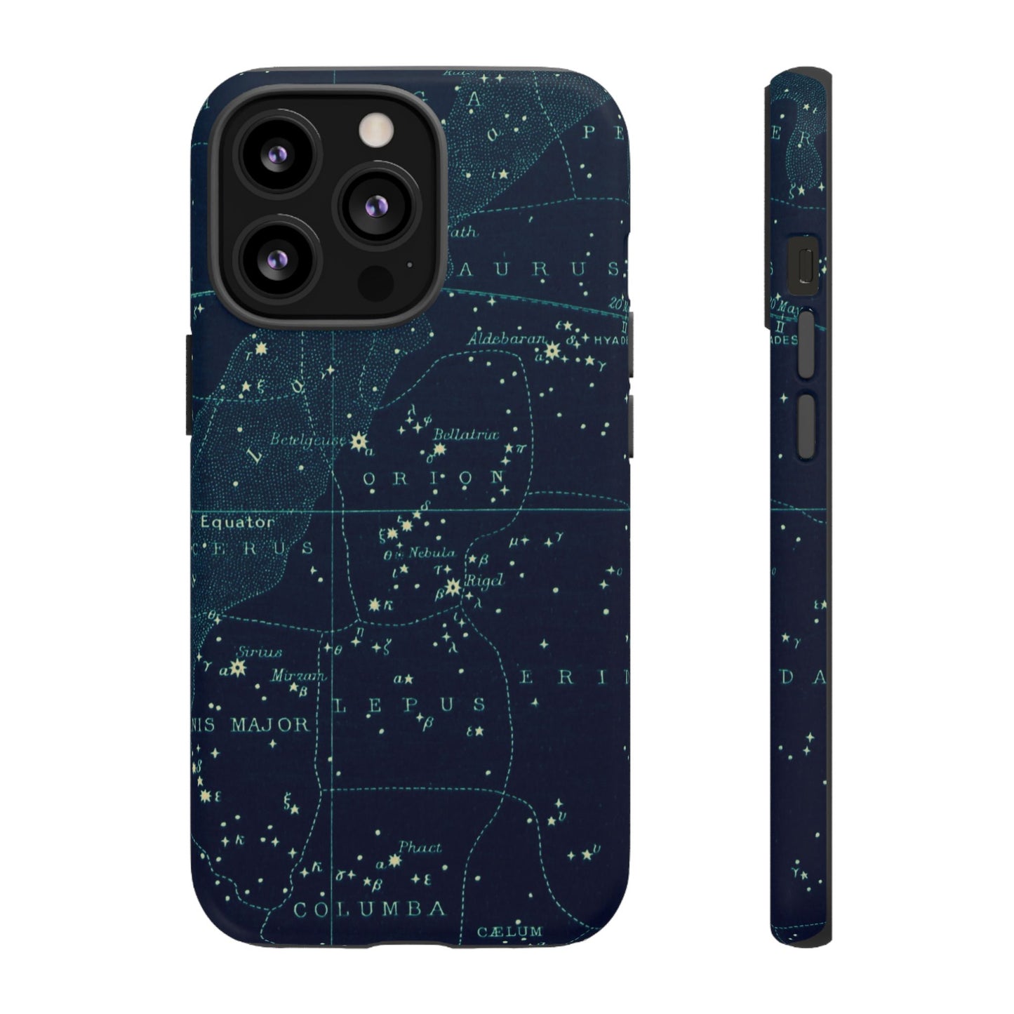 Stargazer Orion iPhone Case | Vintage Constellations Map