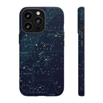 Stargazer Orion iPhone Case | Vintage Constellations Map