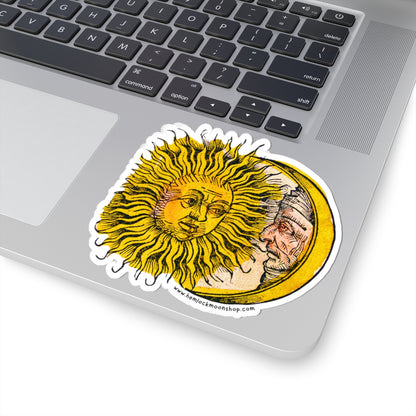 Sun and Moon sticker (4 sizes)
