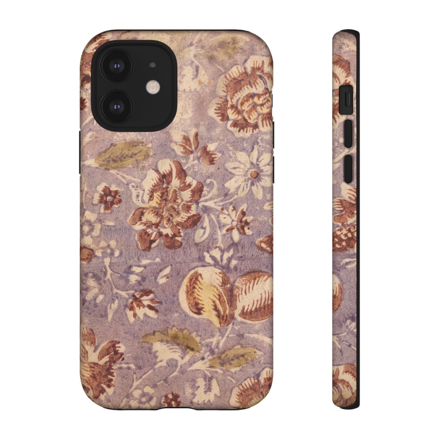 Vintage Lavender & Rose Fruit & Floral iPhone Case