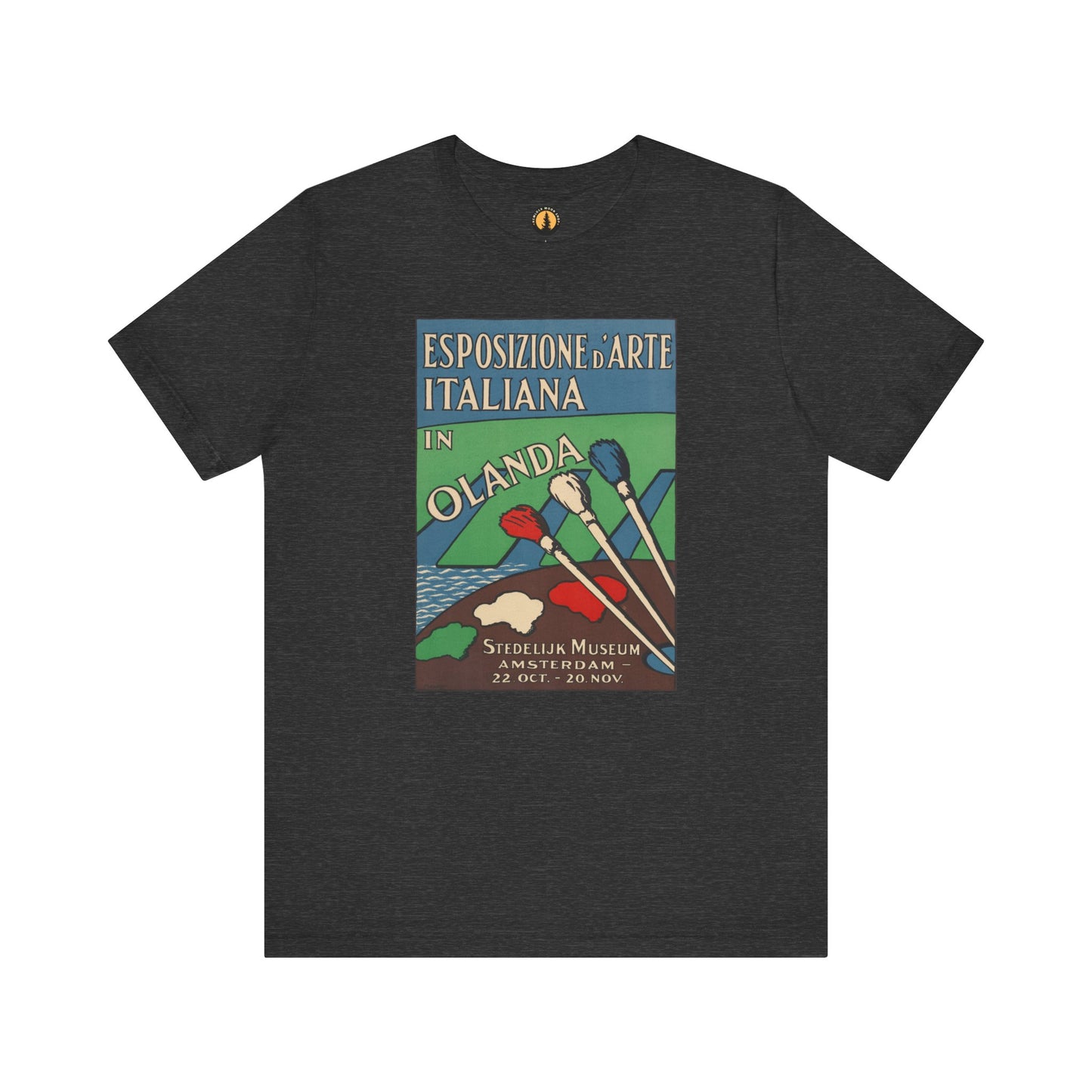 Amsterdam Art Exhibition Antique Poster Tee