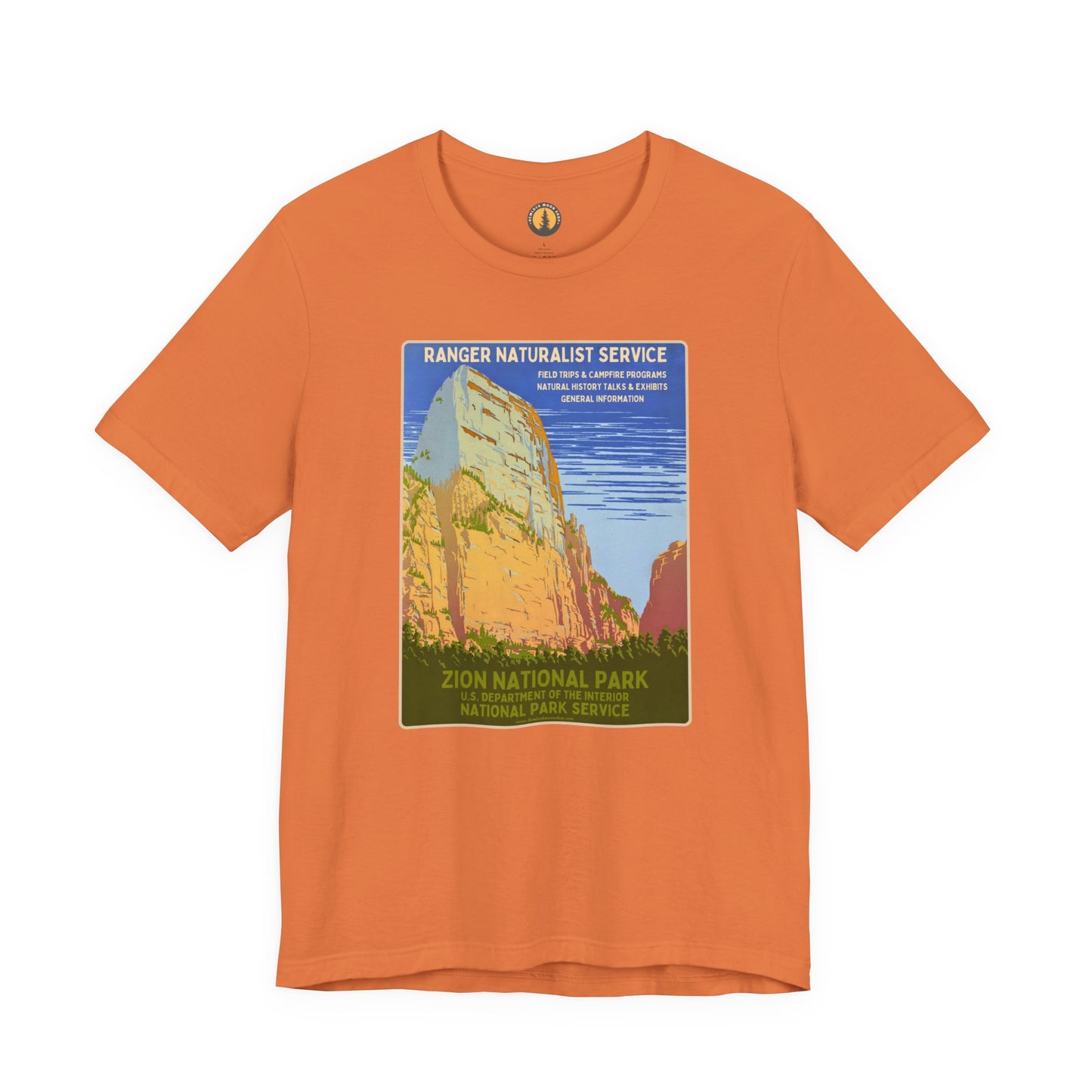 Zion National Park Vintage Poster Tee