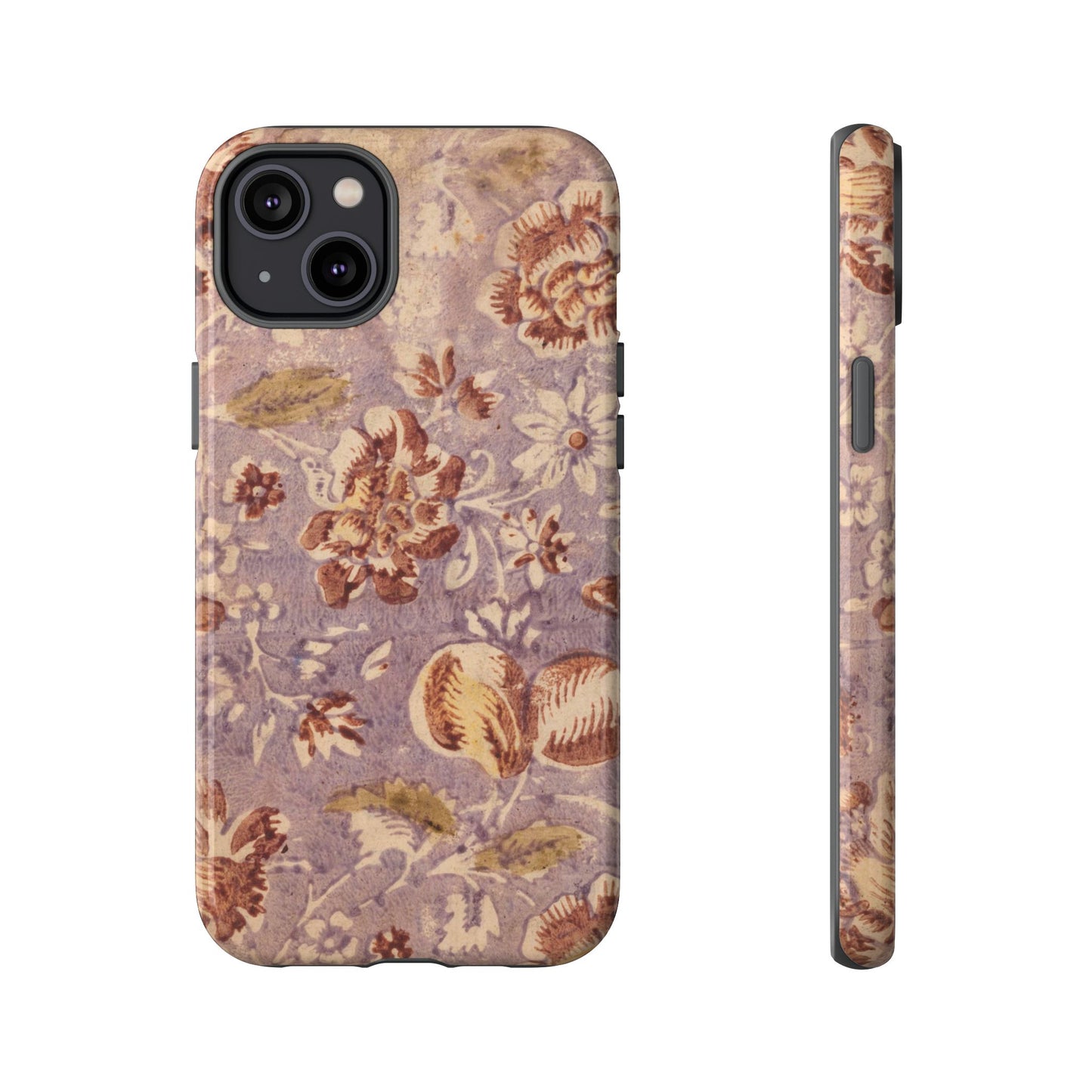 Vintage Lavender & Rose Fruit & Floral iPhone Case