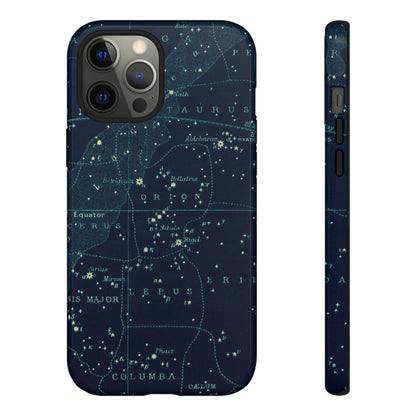 Stargazer Orion iPhone Case | Vintage Constellations Map
