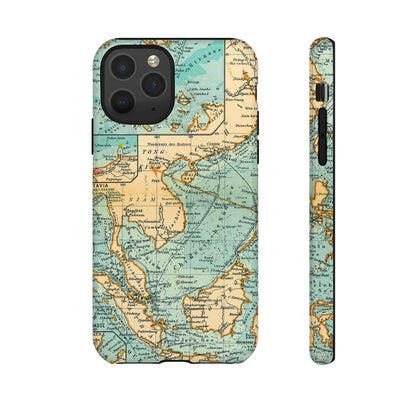 South China Sea Antique Map iPhone Case
