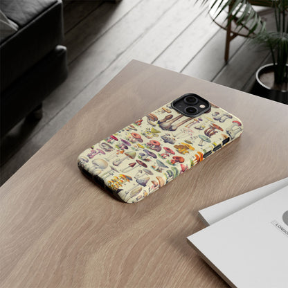 Antique Forager Fungi iPhone Case