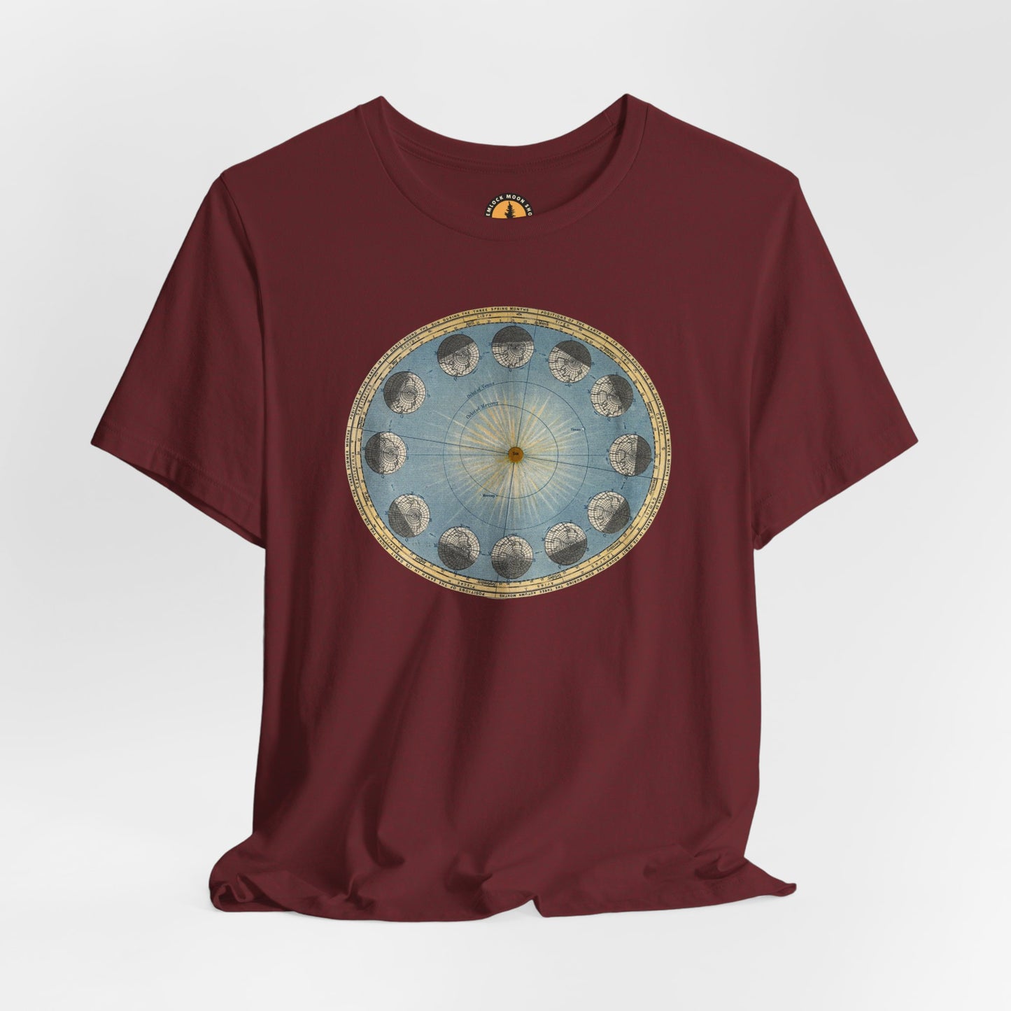 Earth's Orbit Vintage Astronomy Art Tee