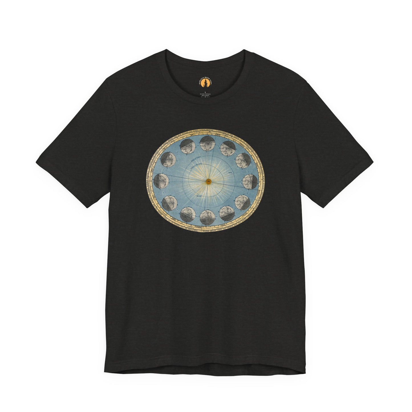 Earth's Orbit Vintage Astronomy Art Tee