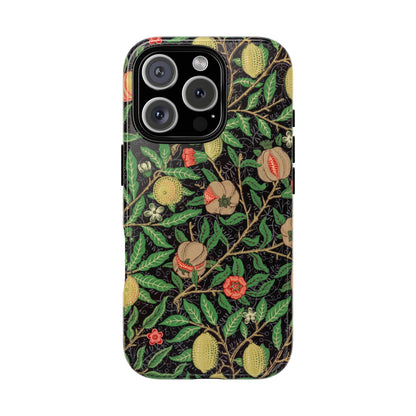 Pomegranate Pattern Antique Arts & Crafts iPhone Case