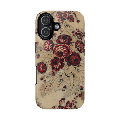 Red Roses Vintage iPhone Case