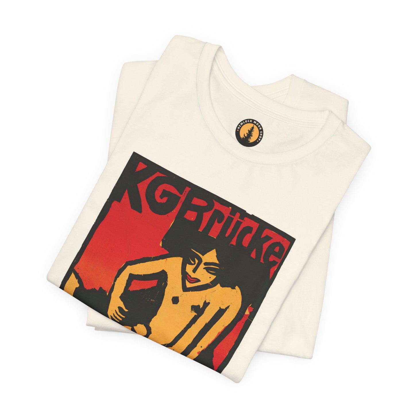 Die Brücke German Expressionism Art Tee | Ernst Ludwig Kirchner